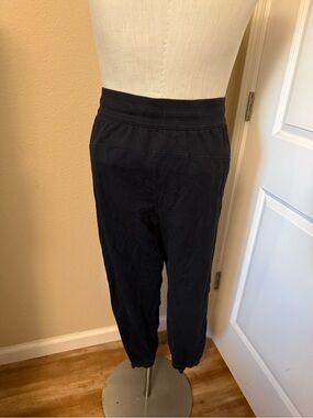 lululemon Black Jogger Pants with Drawstring